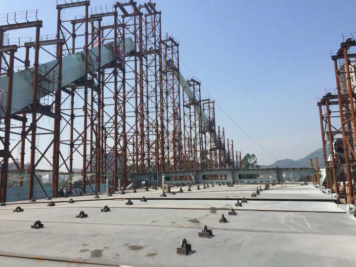 7000噸車行橋安裝工程(圖9)